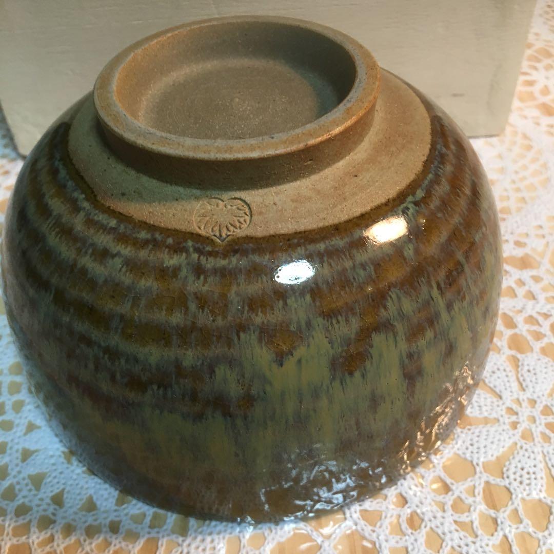 茶道具 茶碗 高取焼 茶碗 高取焼13代  高取 八仙 作 N534