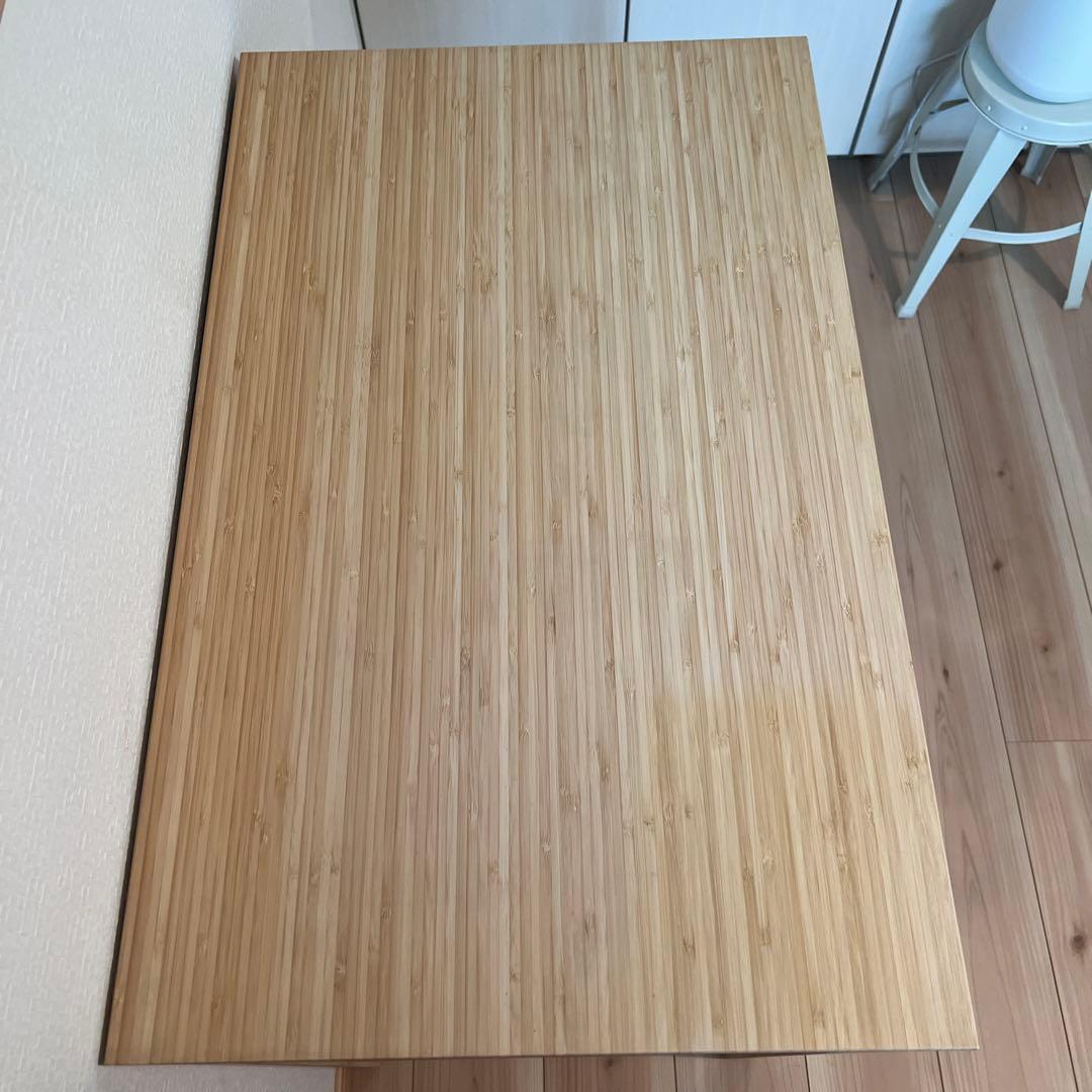 IKEA イケア ノールドシーサ ドレッサー　机 竹製　※説明書、六角あり