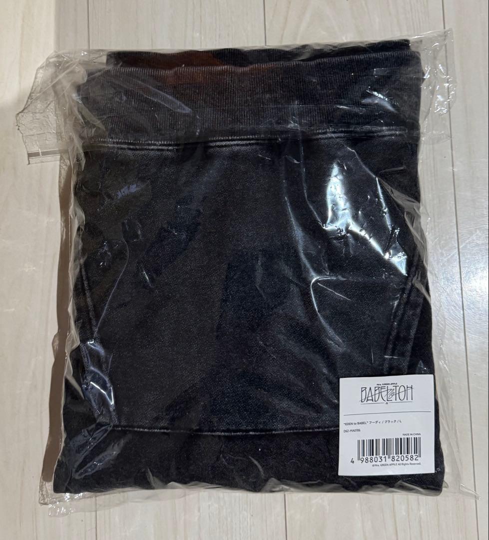 未使用 Mrs. GREEN APPLE バベルの塔Lサイズ フーディ オマケ付