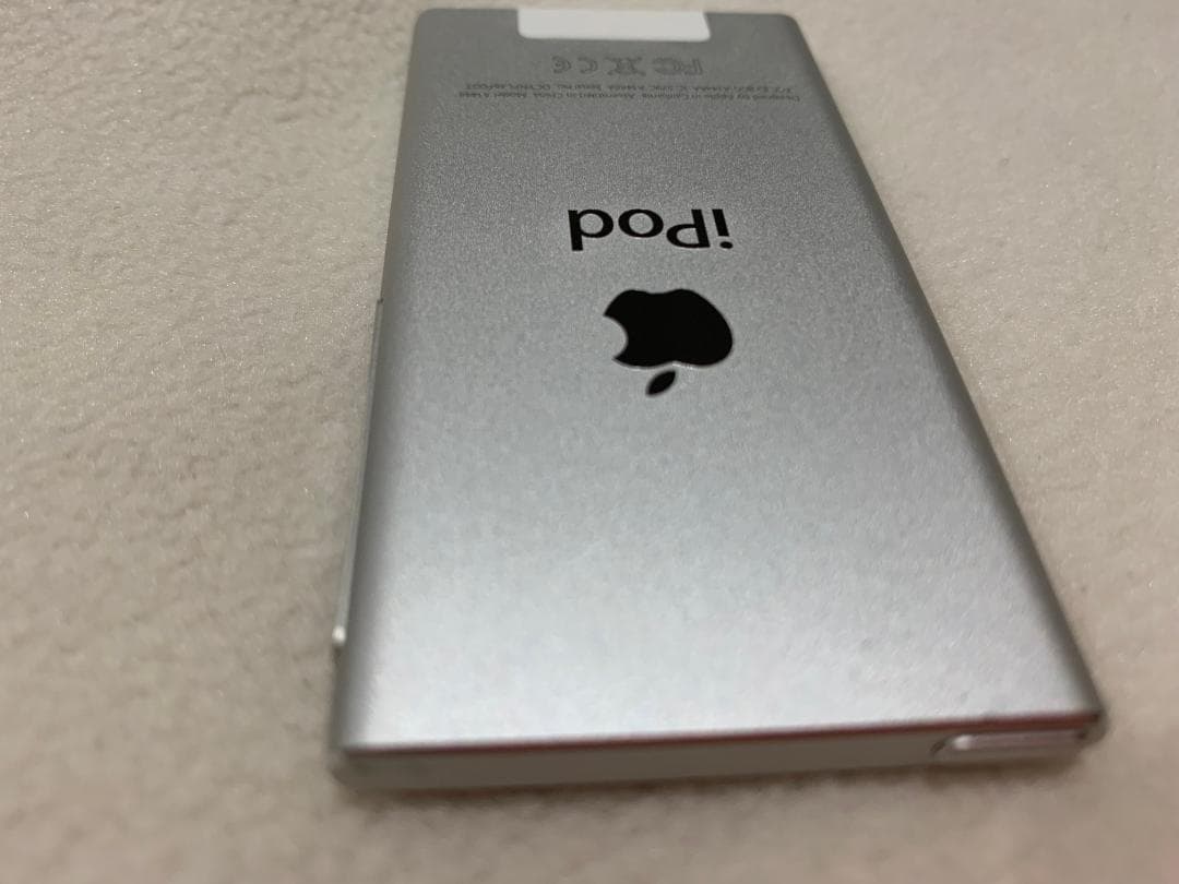 【美品】Apple iPod nano 第7世代 16GB シルバー