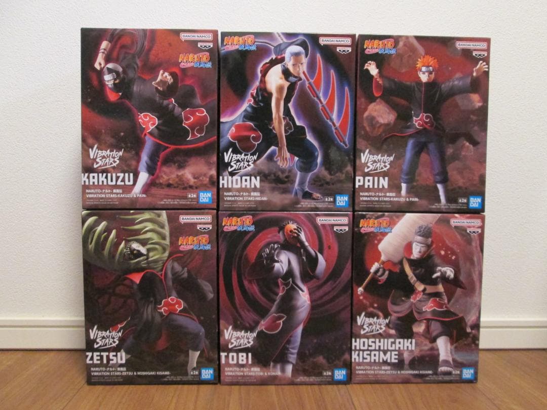 ナルト VIBRATION STARS 暁 ゼツ 干柿鬼鮫 飛段 角都 ペイン