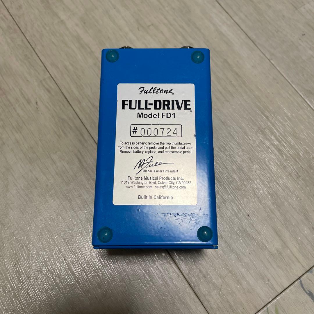 Fulltone FULL-DRIVE FD1 ギターエフェクター