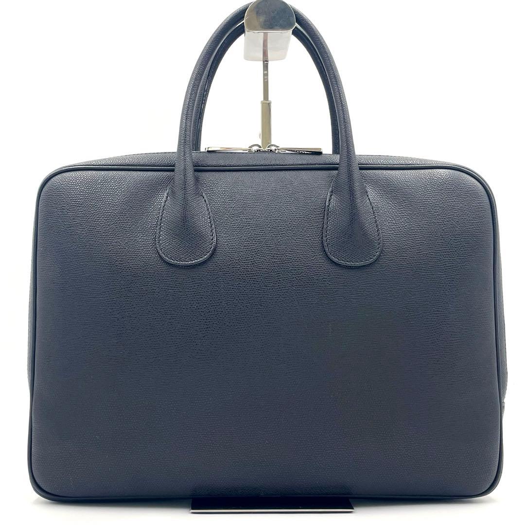 【定価48万/極美品】VALEXTRA マイロゴ ブリーフケース 2way 黒