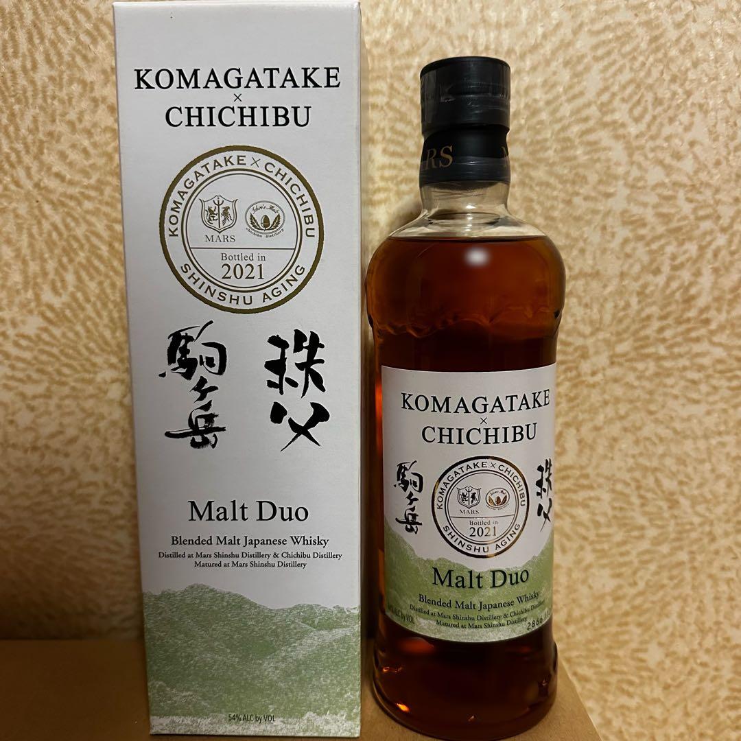 駒ヶ岳 × 秩父 モルトデュオ マルス イチローズモルト　　2021年