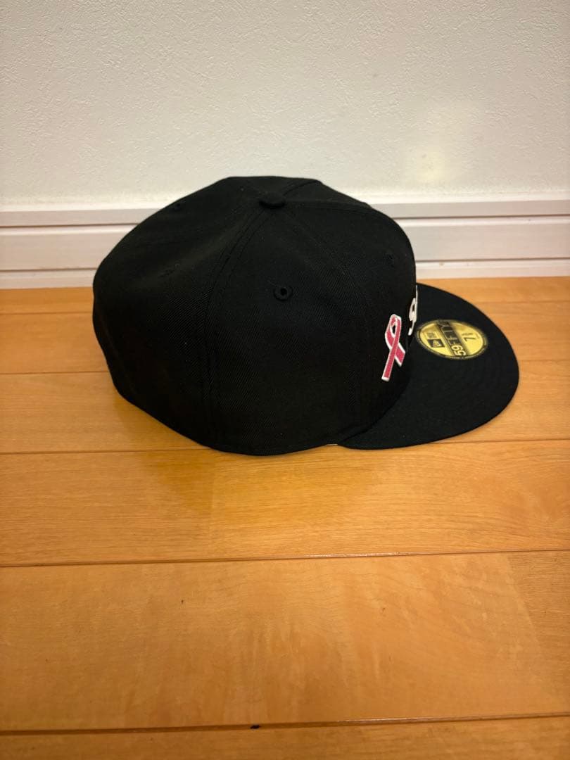 Supreme Box Logo New Era ブラックキャップ 7 5/8