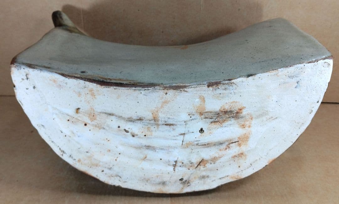 【本物保証】金城次郎 壷屋焼 抱瓶(魚紋抱瓶）共箱 栞 人間国宝 美品 やちむん