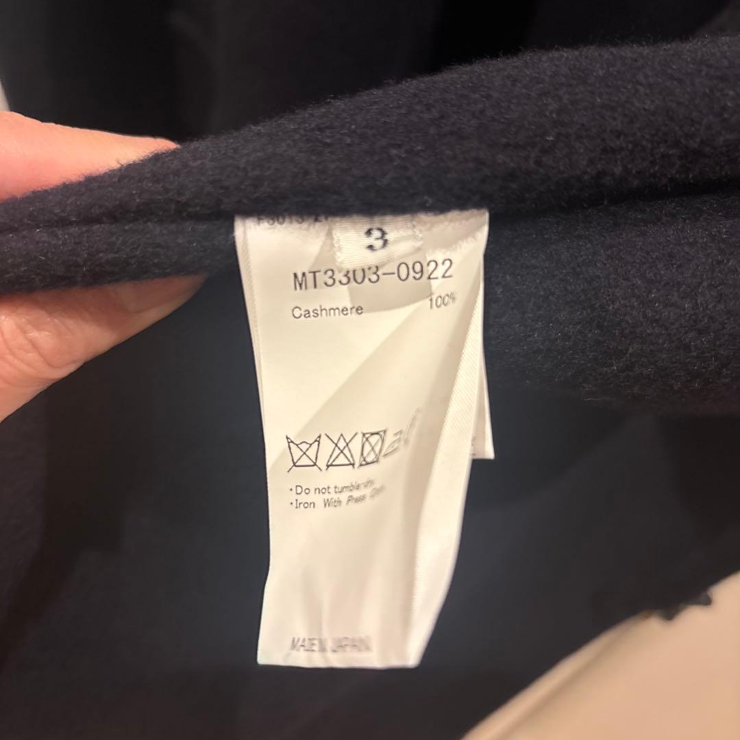 MAATEE&SONS カシミアリバーベストnavy 3