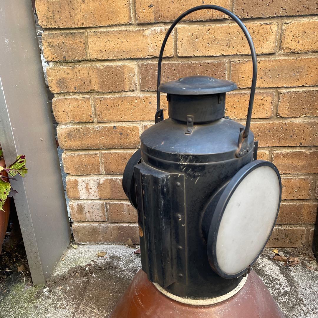 鉄道信号灯 国鉄廃品 鉄道廃品 国鉄部品 国鉄レトロ品　国鉄グッズ　国鉄標識灯