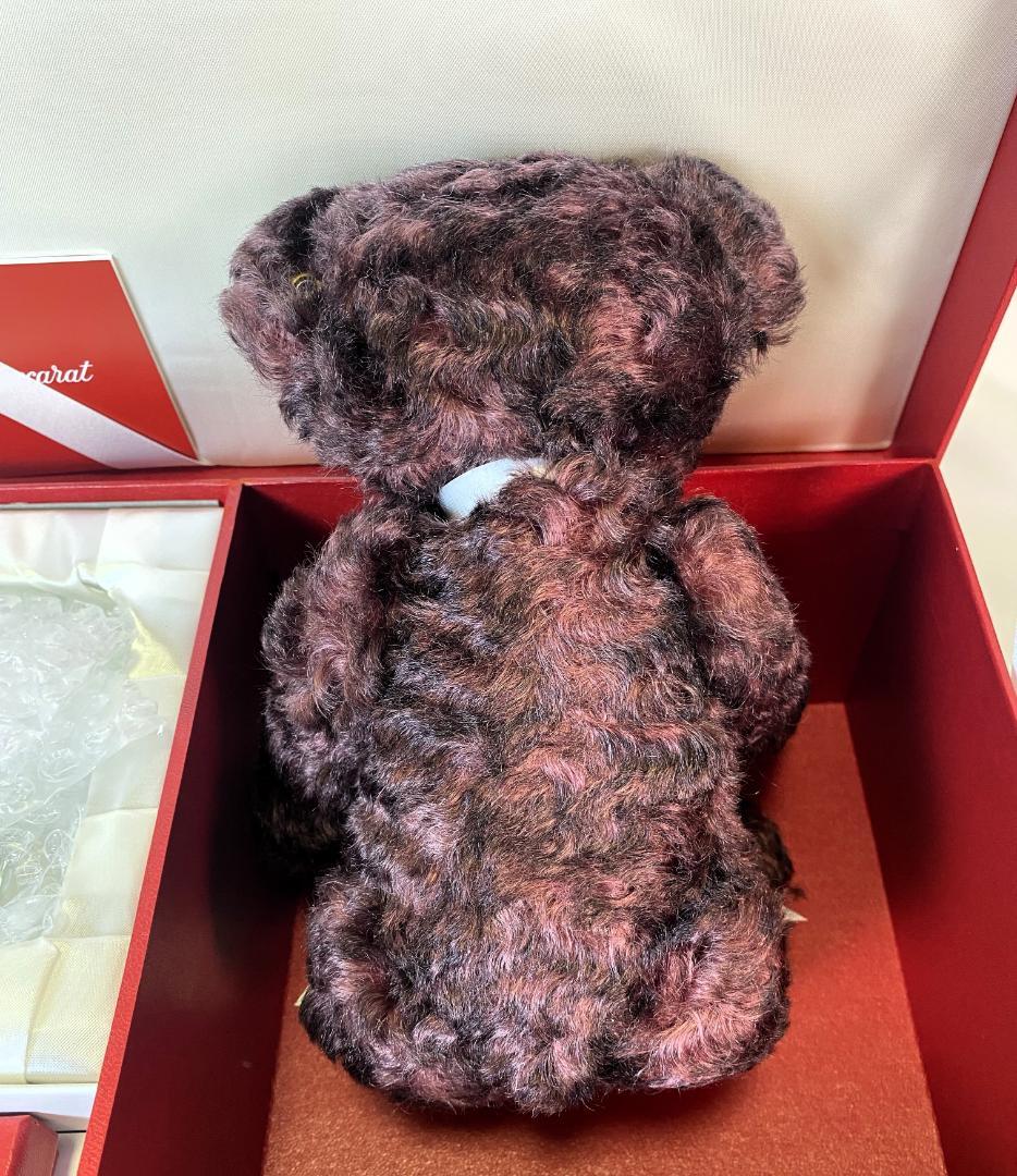 シュタイフ × バカラ クリスタルペンダント テディベア 限定1,000体