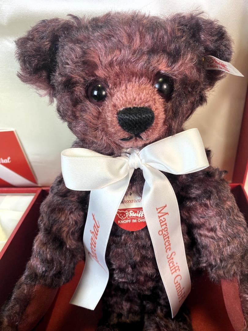 シュタイフ × バカラ クリスタルペンダント テディベア 限定1,000体