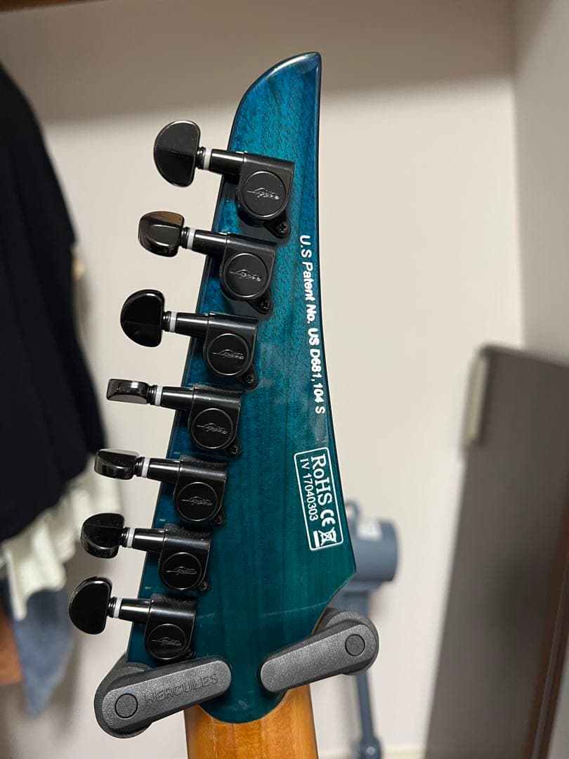 Legator NR7-200 AQB-QM 7弦ギター