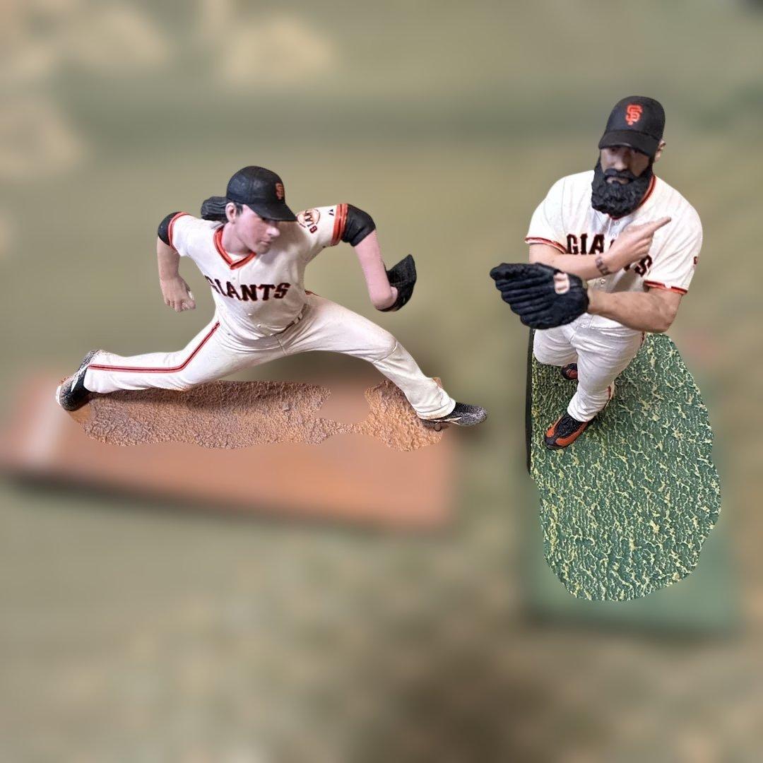 GIANTS フィギュア ピッチャーとキャッチャーセット