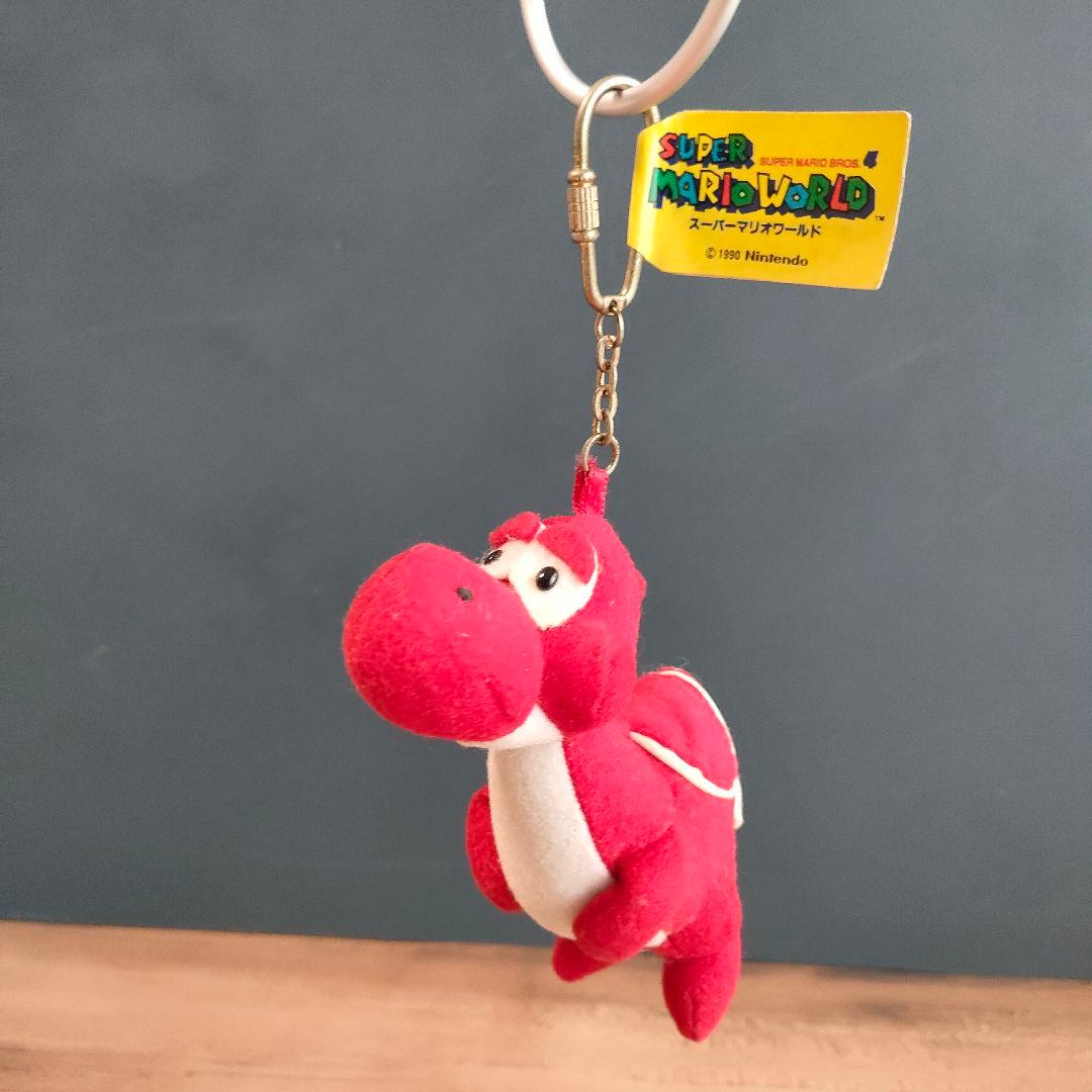 【超レア】タグ付き あかヨッシー キーホルダー