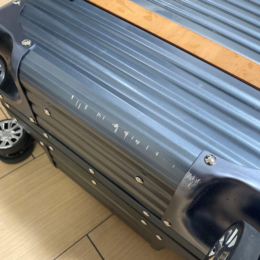 LANZZO スーツケース Viking 19inch グレー/ベージュ