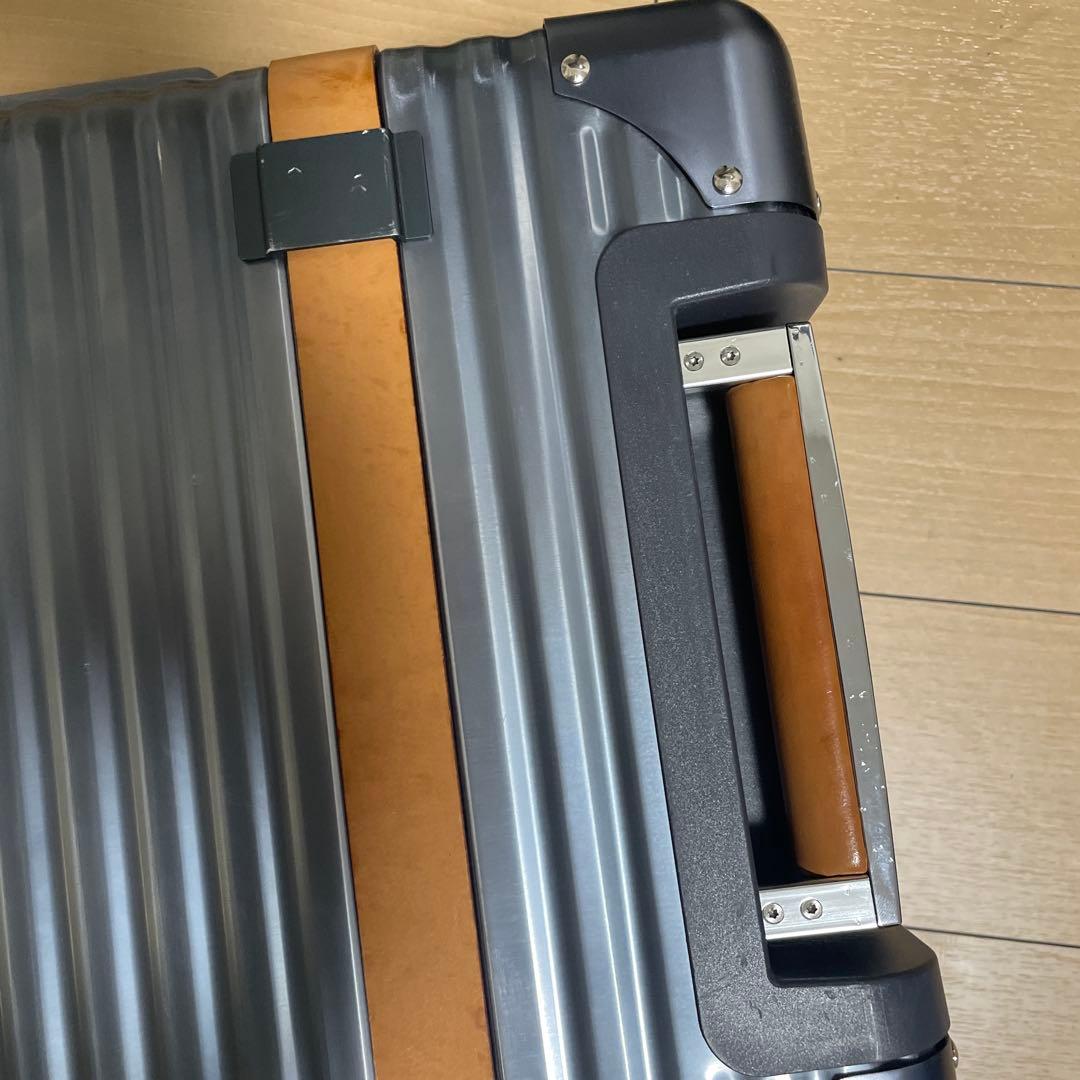 LANZZO スーツケース Viking 19inch グレー/ベージュ