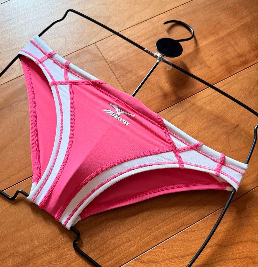 【カスタムオーダー】MIZUNO　RQ632　ピンク×ホワイト　140　競パン