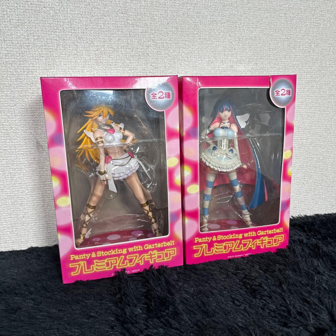 パンティ&ストッキングwithガーターベルト プレミアムフィギュア 全2種セット