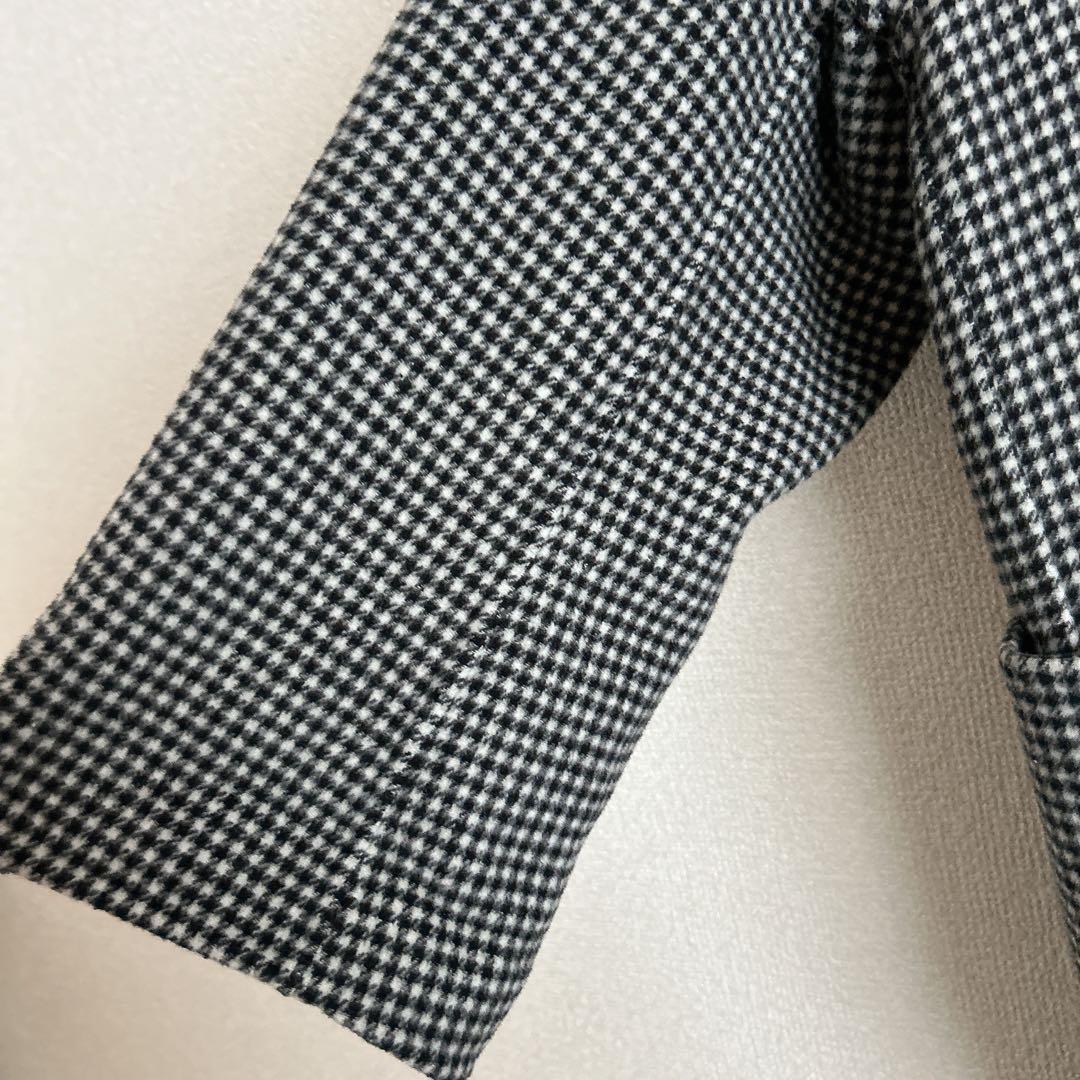 スローブイエナHAMILTONダブルフェイスウールロングコート　フリー