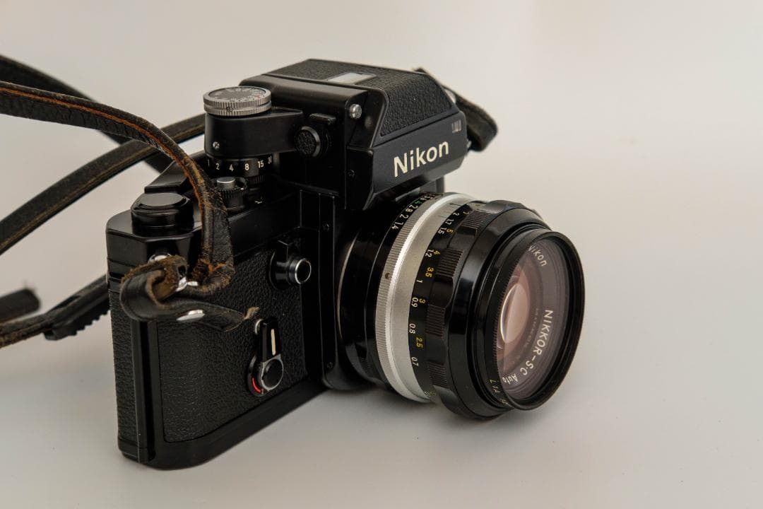 Nikon Nikon F2 フォトミック レンズ50mm1.4　皮ケース付き