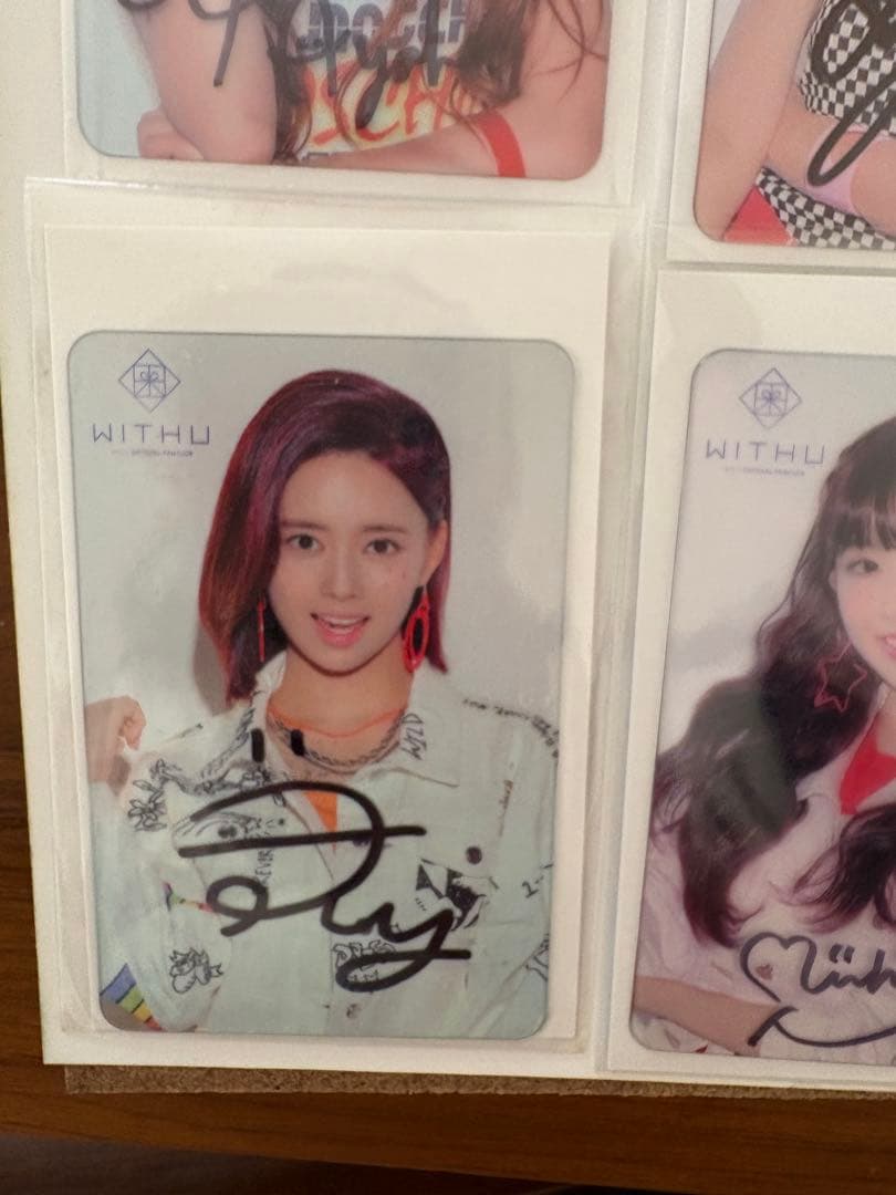 NiziU 直筆サイン入りトレカ 9枚 コンプリート