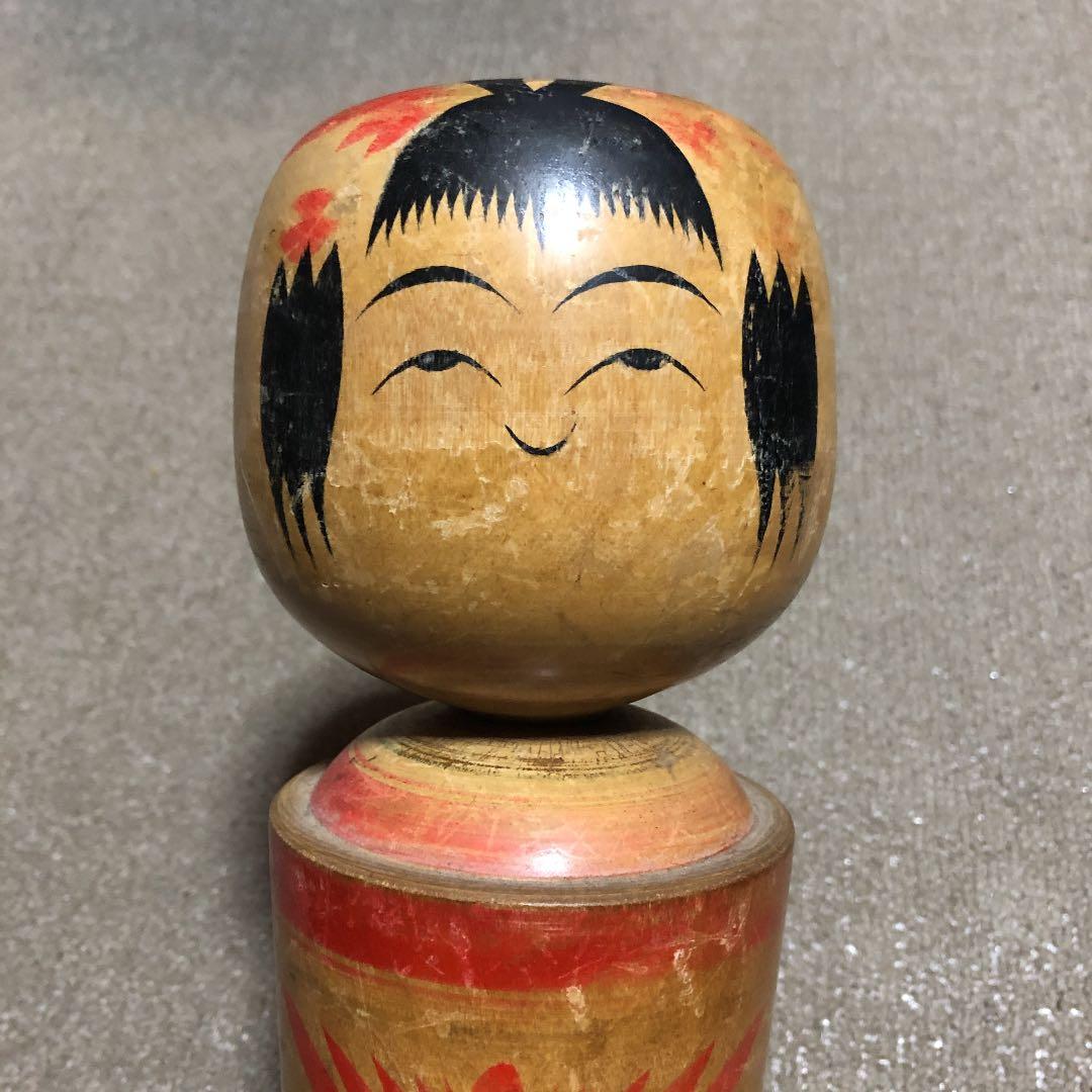 秋山忠市作のこけし