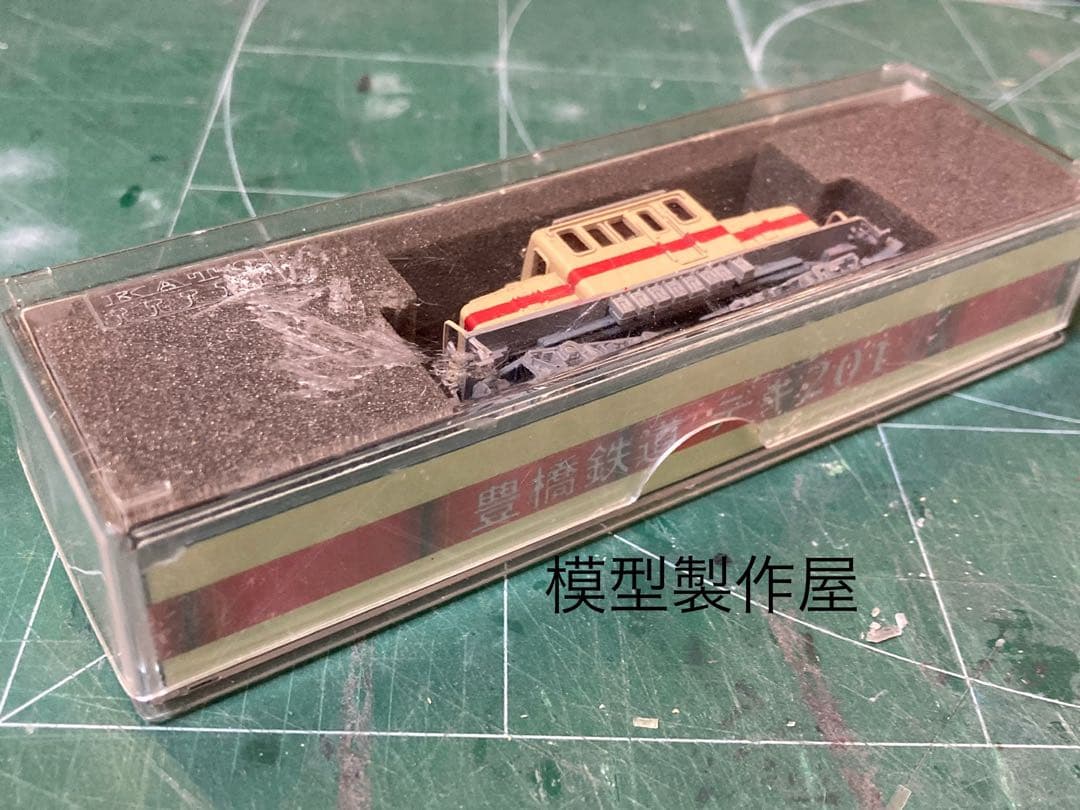 豊橋鉄道　デキ201タイプNゲージ　足回りBトレ動力　電気機関車　他サイト出品中