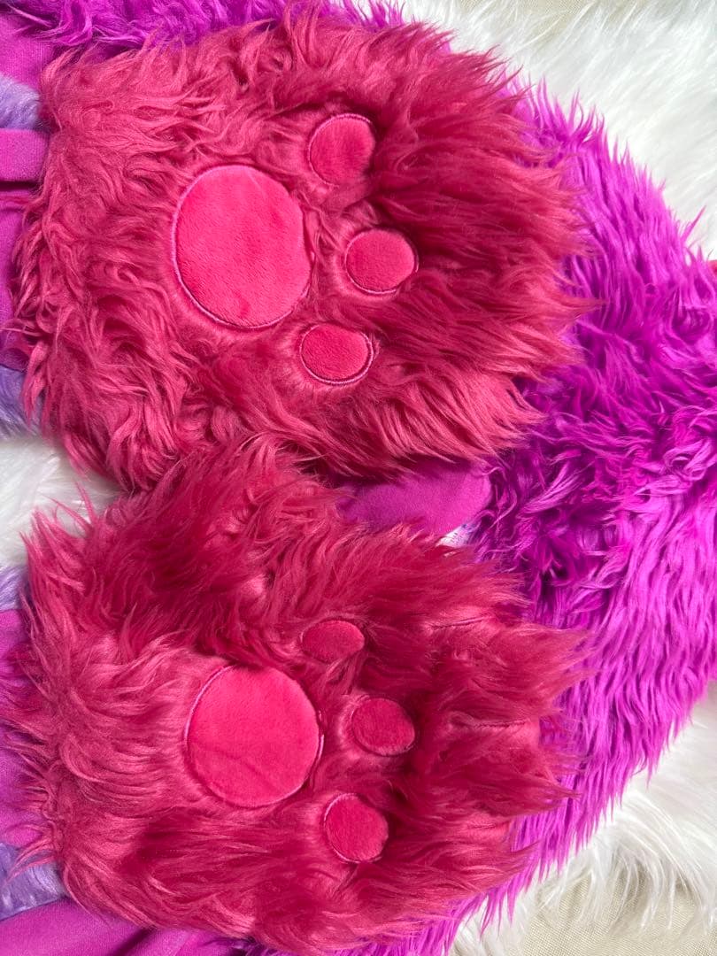 ☺*︎様 チェシャ猫　マフラーキャップ　ファンキャップ　ディズニー