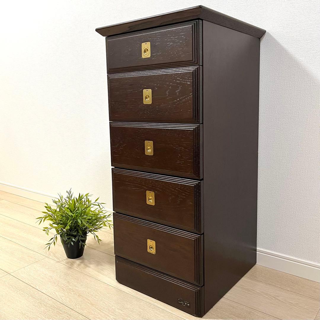 (さ57)Ciro by SAITO 斉藤家具工業 5段箪笥 チェスト タンス