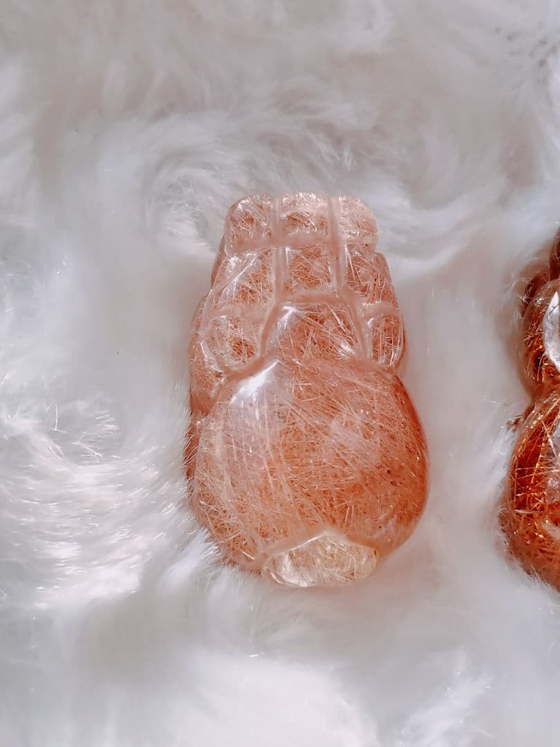 【金運恋愛運】ピンクルチル　貔貅　貫通穴あり　ビッグサイズ