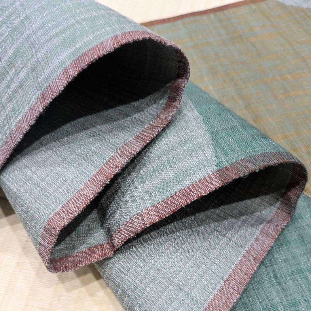 未使用 渡文 リバーシブル すくい織 袋帯