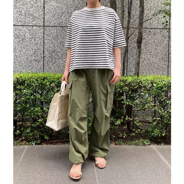 12closet 新品・未使用品【洗える】高機能カーゴパンツ カーキ