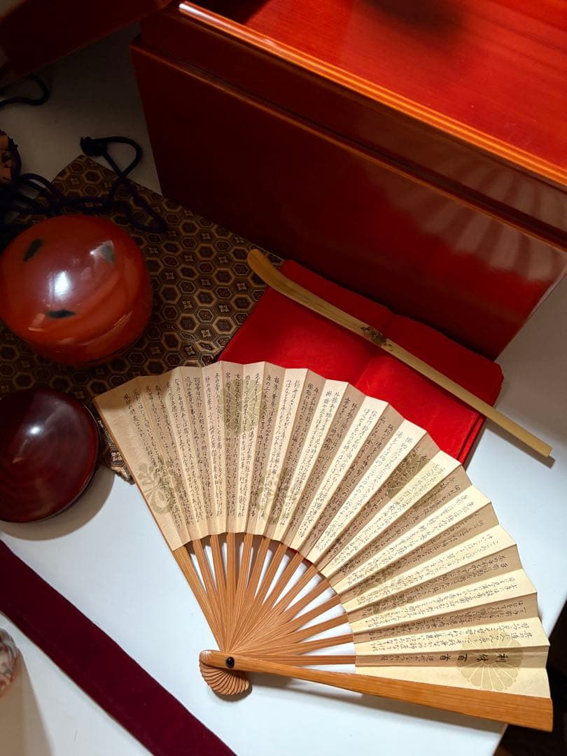 茶道具セット 茶箱と茶器