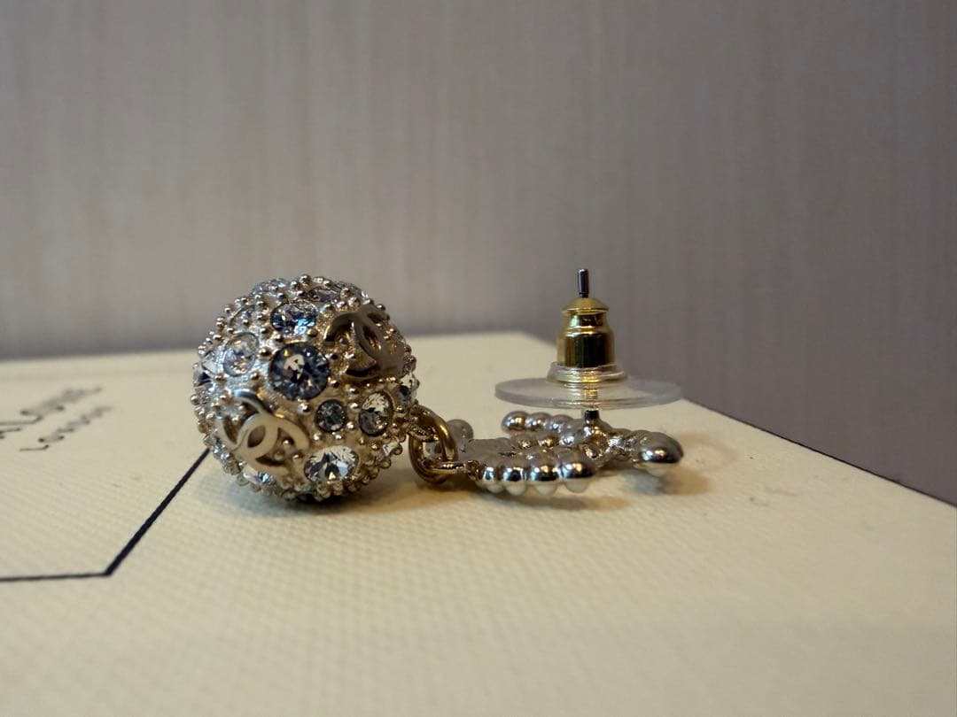 CHANEL ピアス ココマーク スイング C21*K 箱付