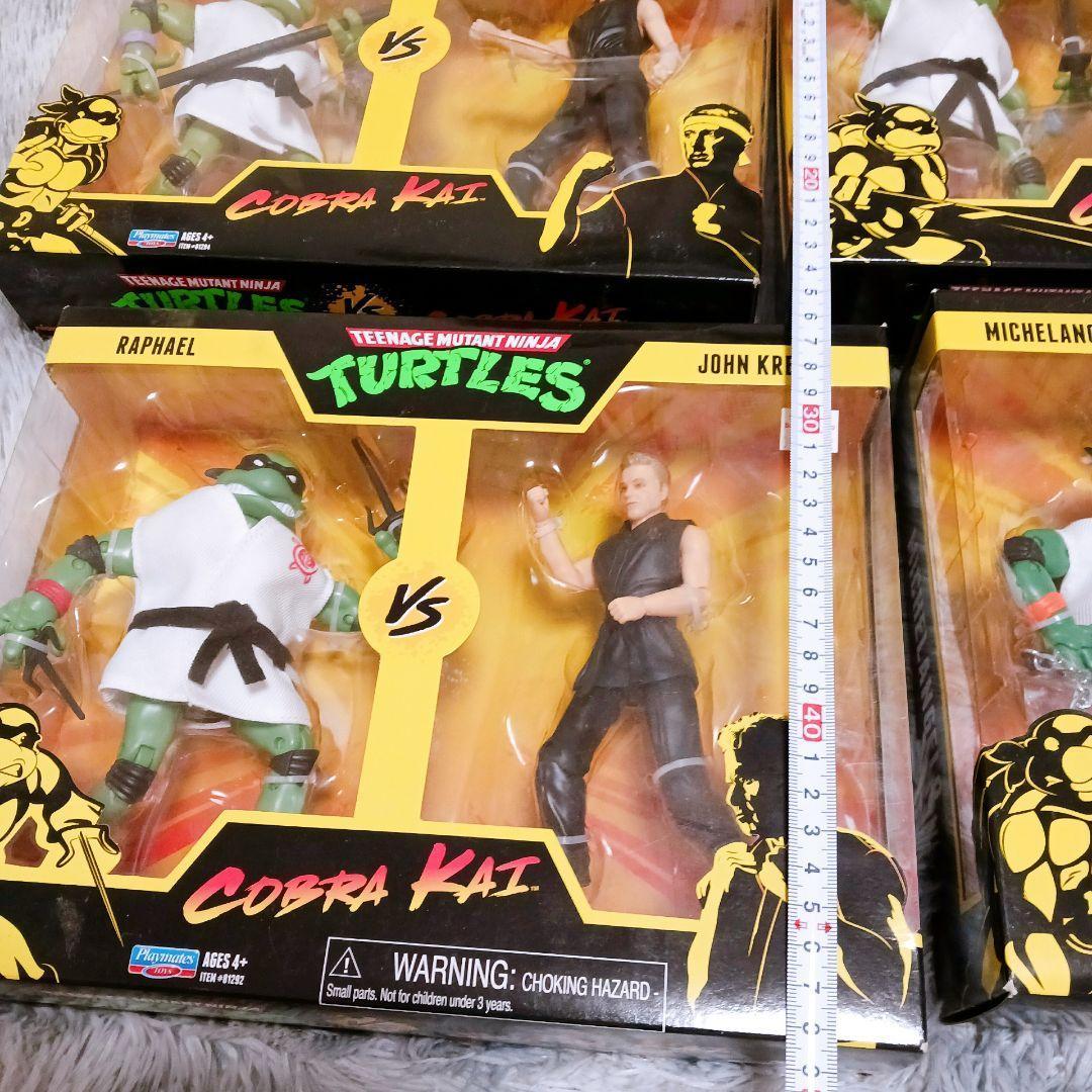 ✨海外限定✨タートルズ×コブラ会 4種コンプリートフィギュアセット♦2021