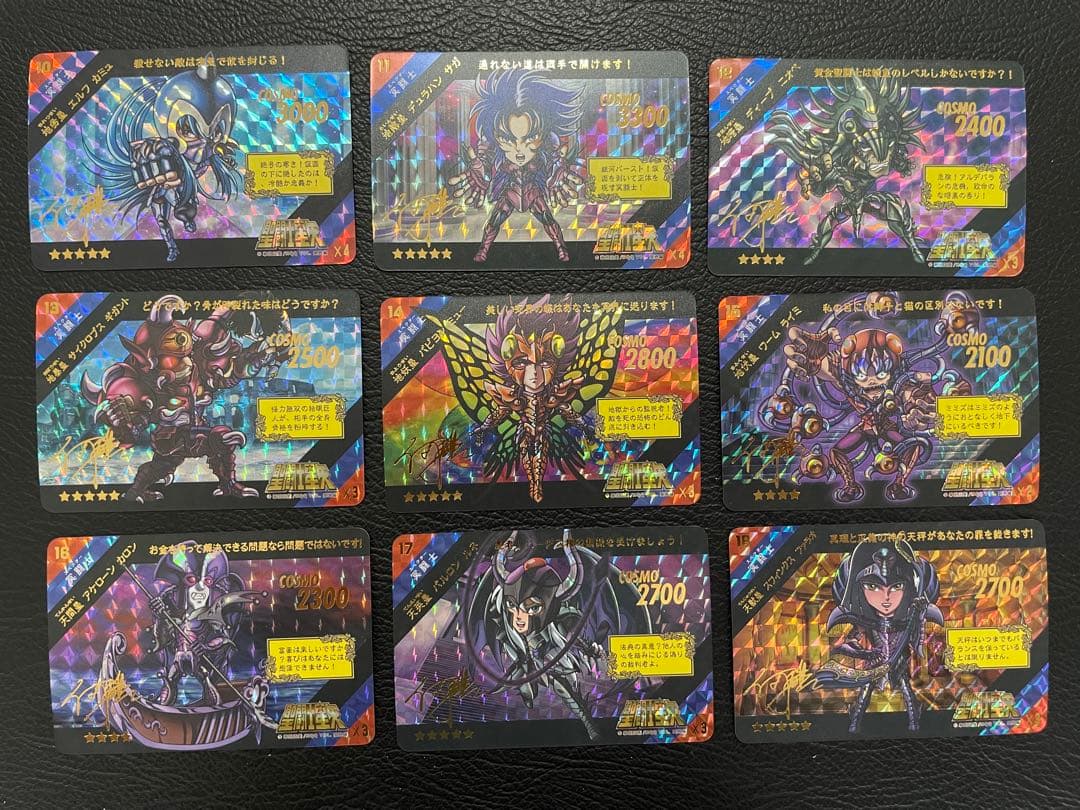 （参考写真）聖闘士星矢41枚