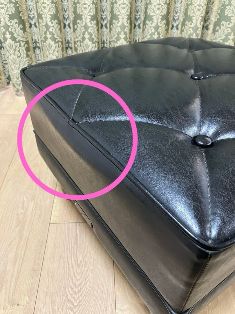 カリモク60オットマンスタンダードブラック