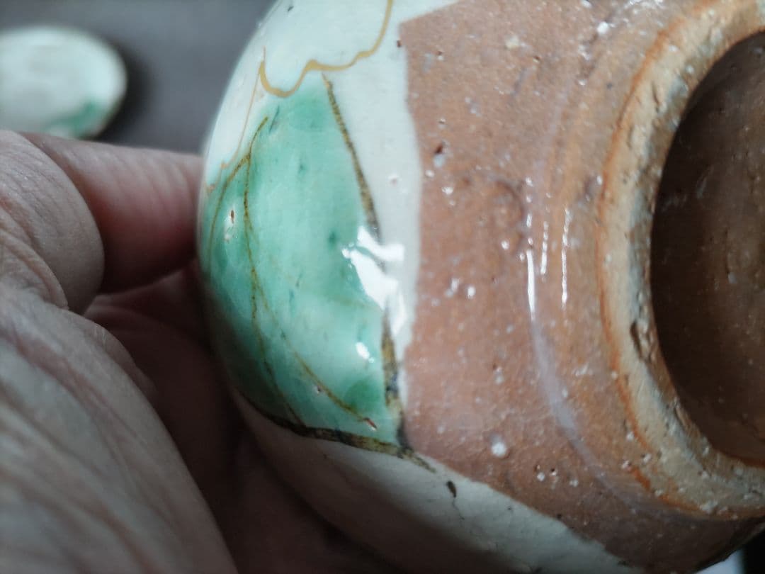 翌日発送　希少　先代作！陶葊・陶あん カップ＆ソーサー　牡丹絵　大振り