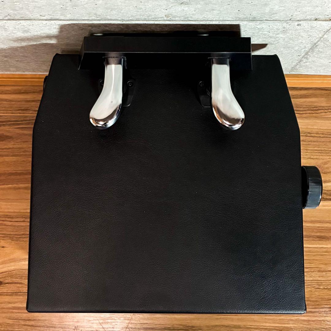 PEACOCK ピーコック ピアノ補助ペダル ブラック 補助台