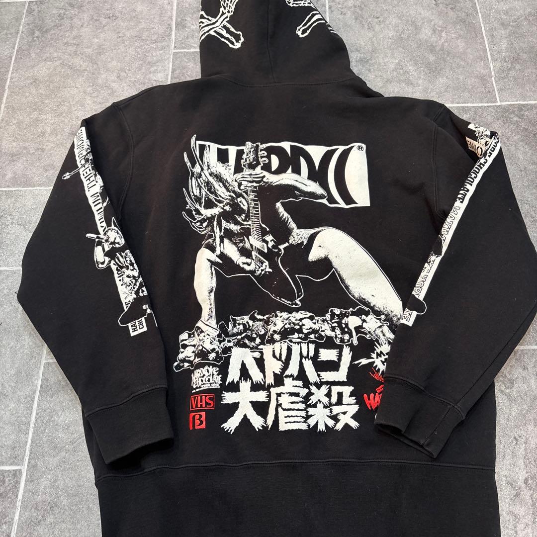 マキシマム ザ ホルモン ハードコアチョコレート ヘドバン大虐殺コラボパーカー