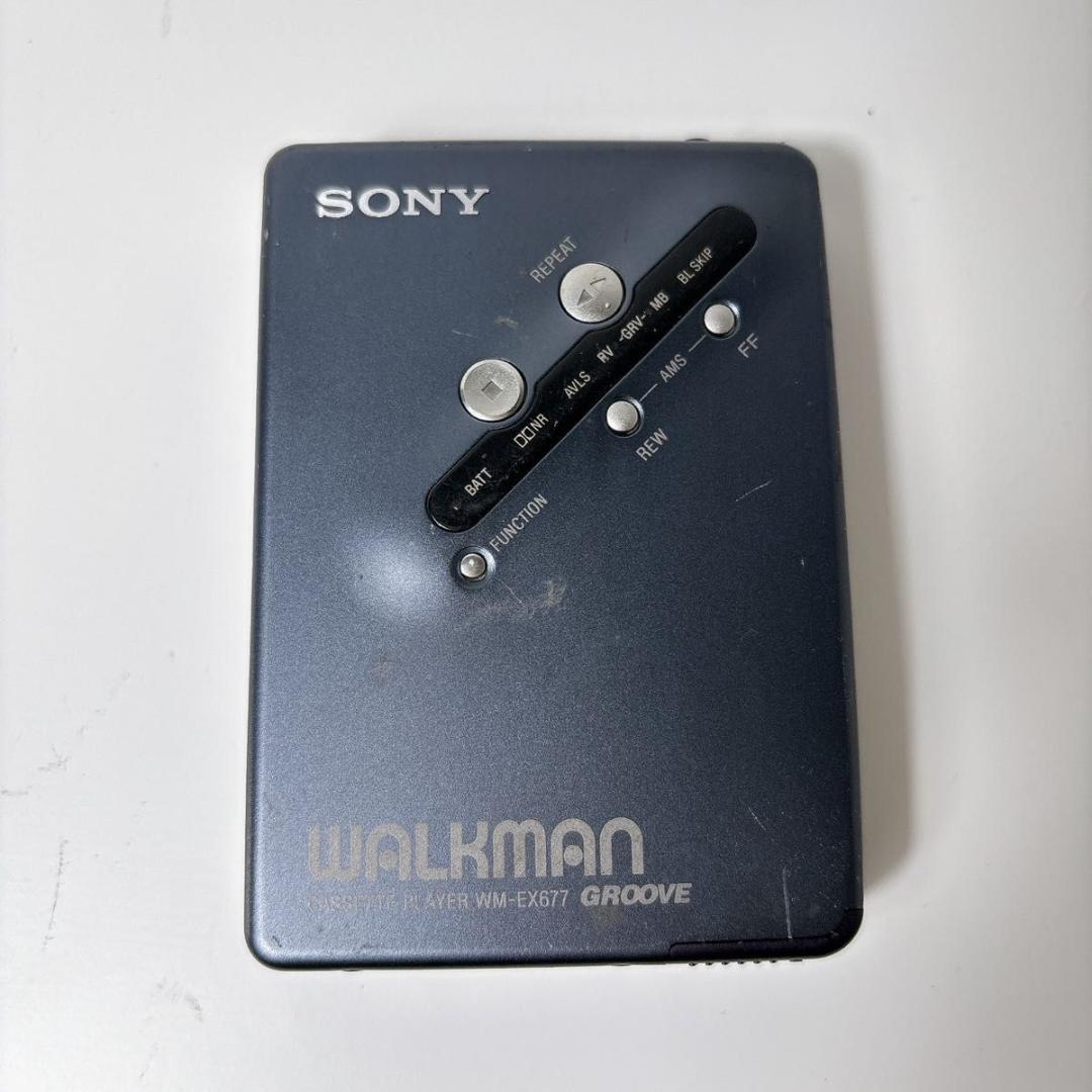 現状品 ソニー SONY WALKMAN WM-EX677 カセットプレーヤー