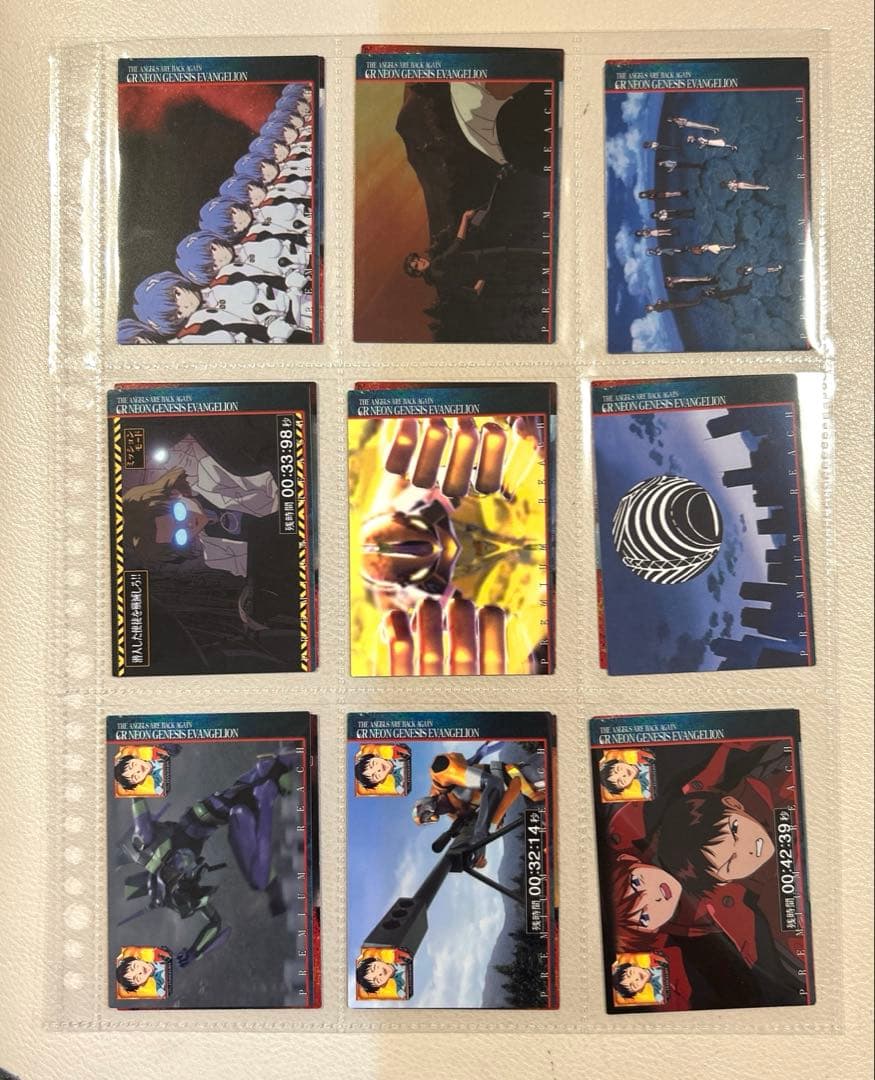 エヴァンゲリオン　カードダスマスターズ　〜使徒、再び〜　55種＋1種コンプセット