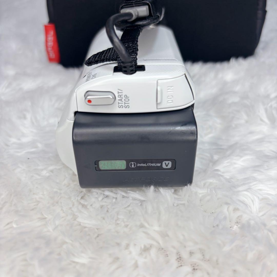 SONY HDR-CX420(W) ビデオカメラ ホワイト