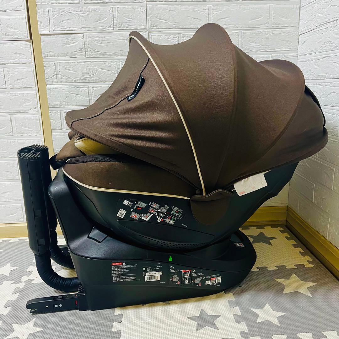 【☆ほぼ新品☆】エールベベ☆チャイルドシート☆クルット5iグランス☆isofix