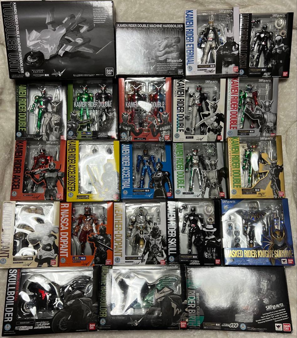 開封、未開封品 S.H.Figuarts フィギュアーツ　仮面ライダーＷ　他