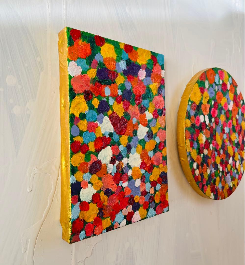 【ご注文品】wildflowers 油彩画2点