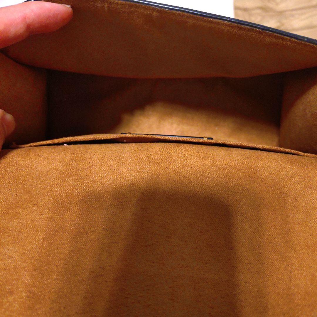 極美品　COACH ブラックレザーハンドバッグ 保存袋付　ショルダー付き2way