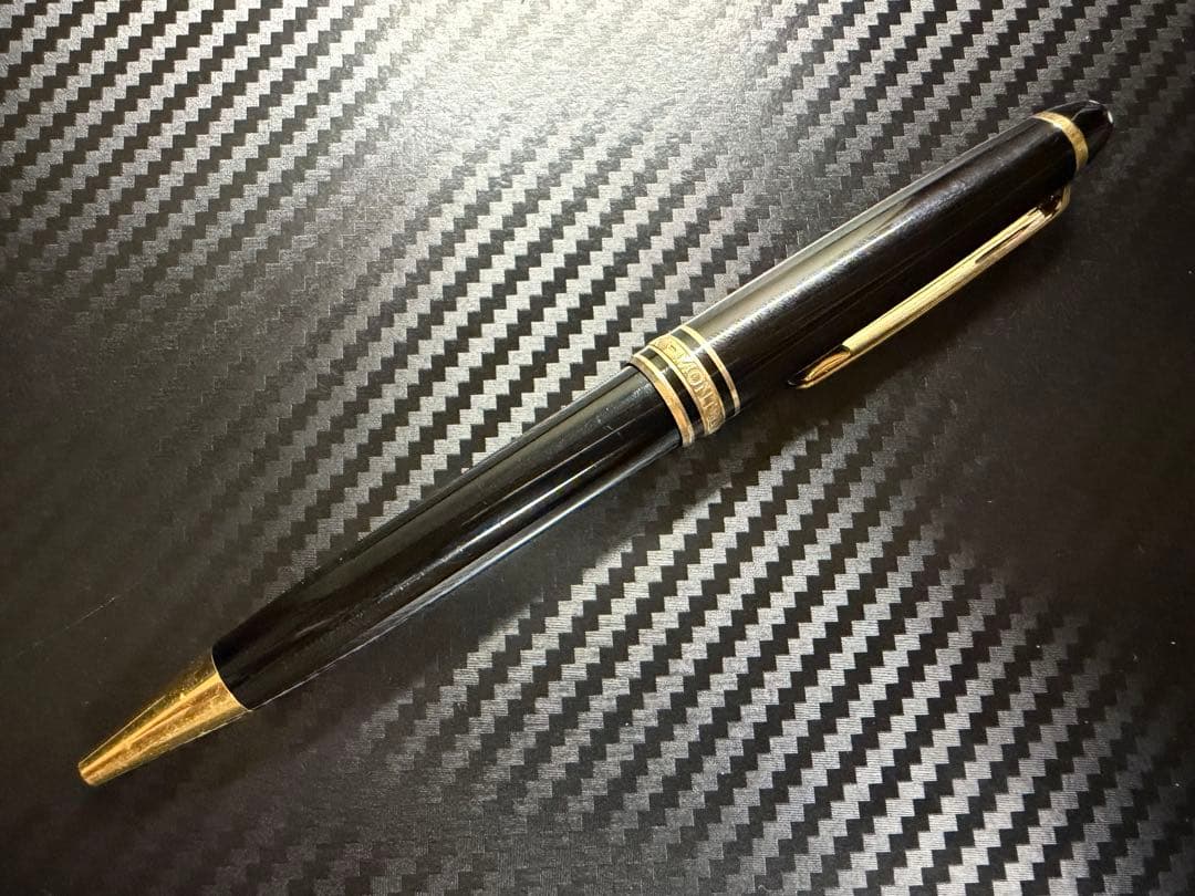 極美品 モンブラン マイスターシュテュック 164 ボールペン ブラック GT