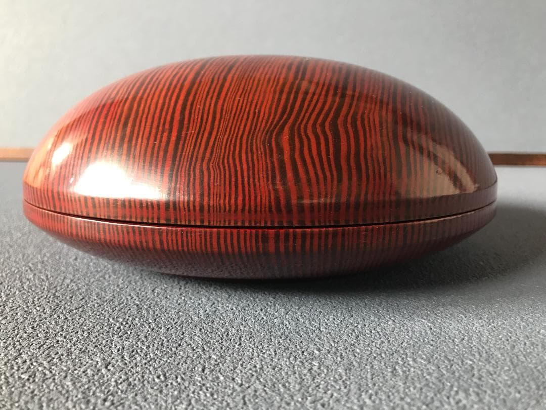 食籠　菓子器　肥松　漆塗り