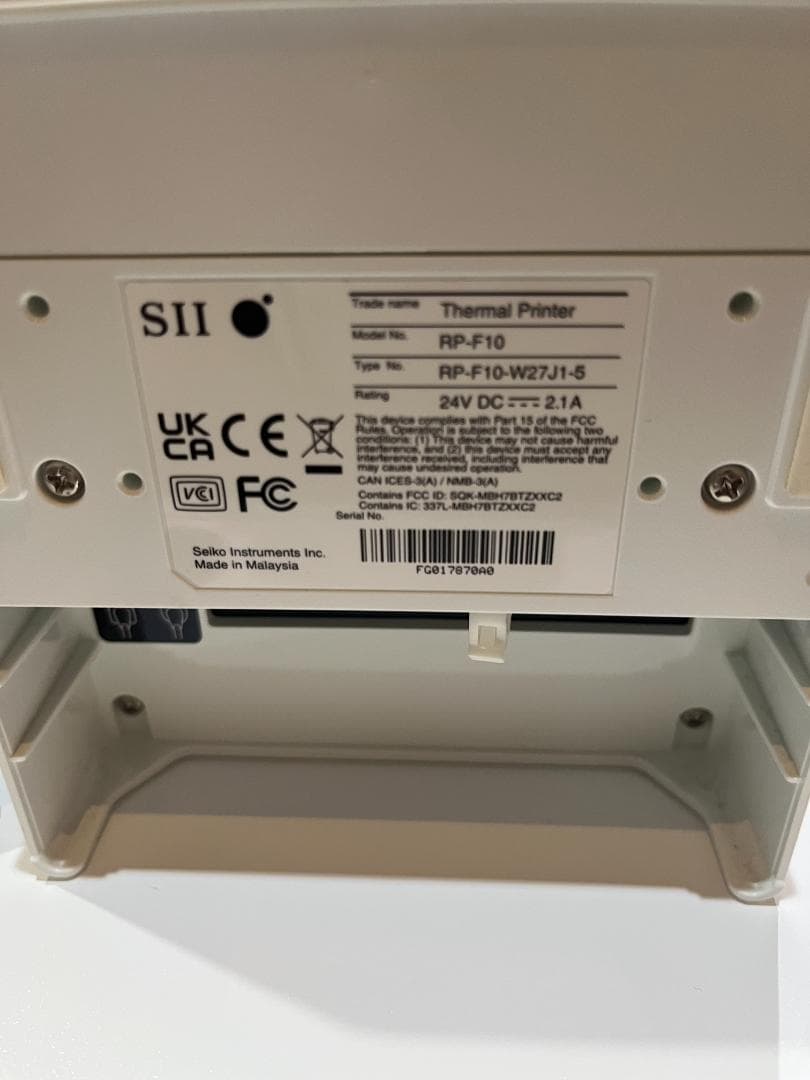 【エアレジ】Bluetooth 接続 キャッシュドロア　レシートプリンター