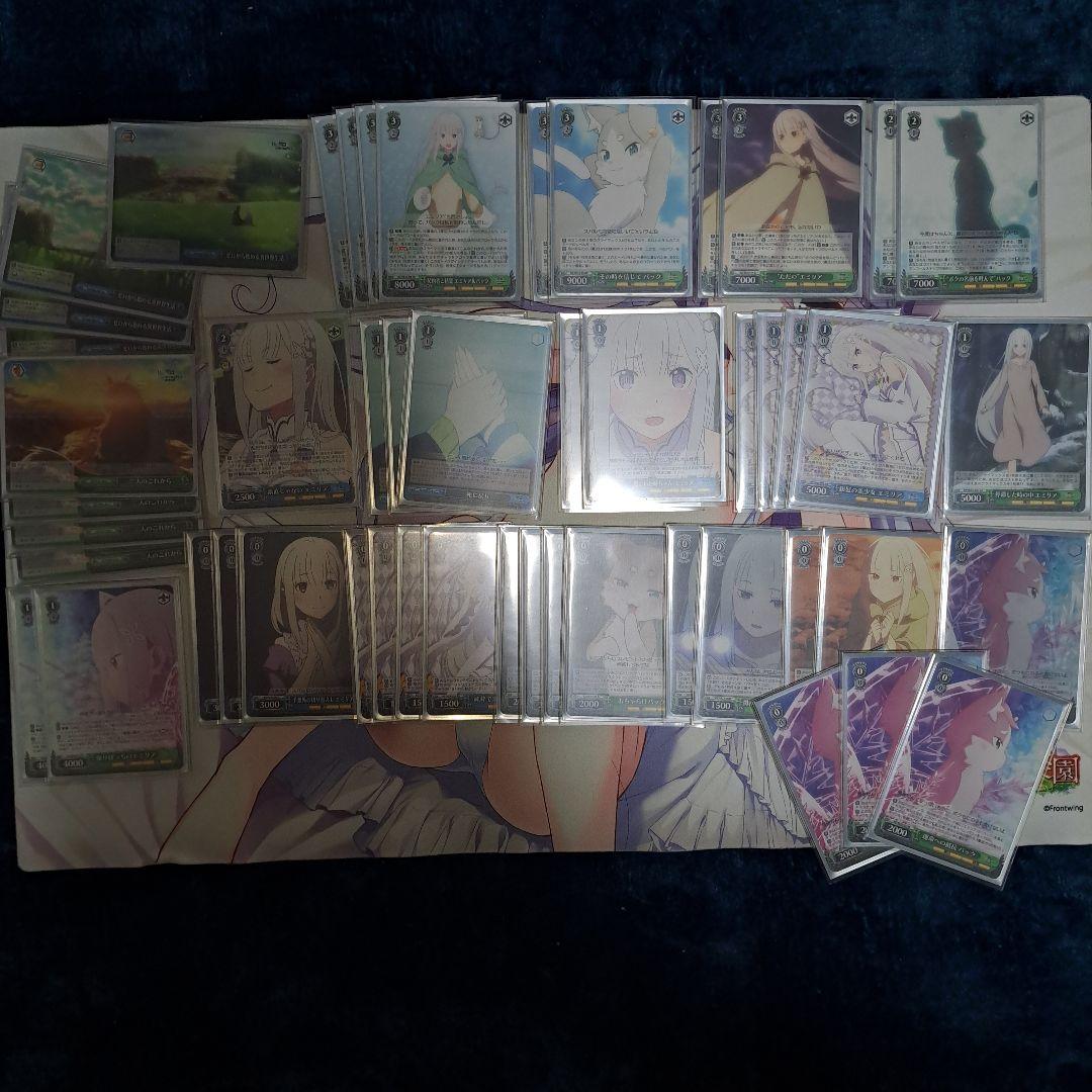 WS　Re:ゼロから始める異世界生活　デッキ×2　調整パーツ付き